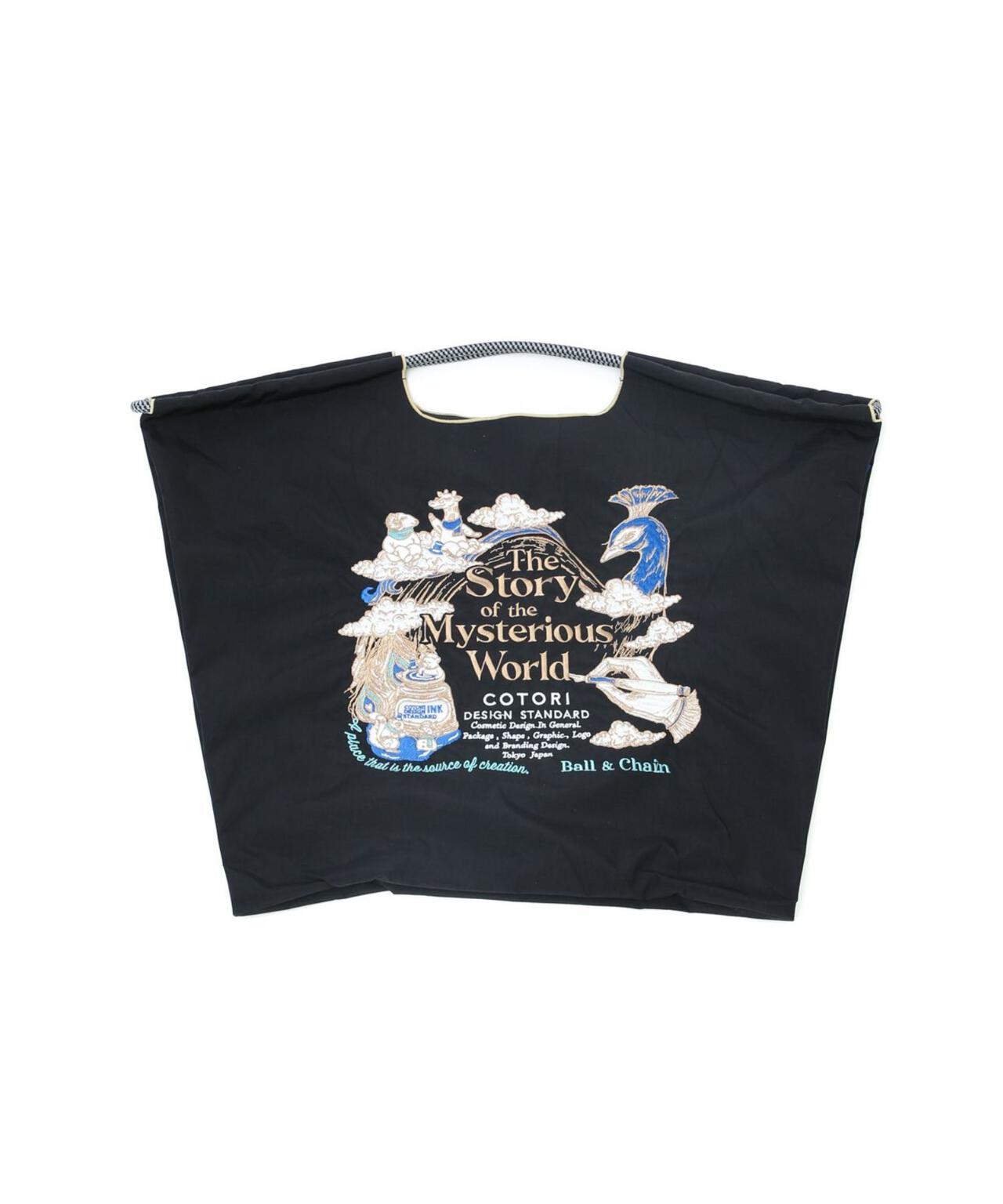 Ball&Chain C.Peacock/cotori design L號包
