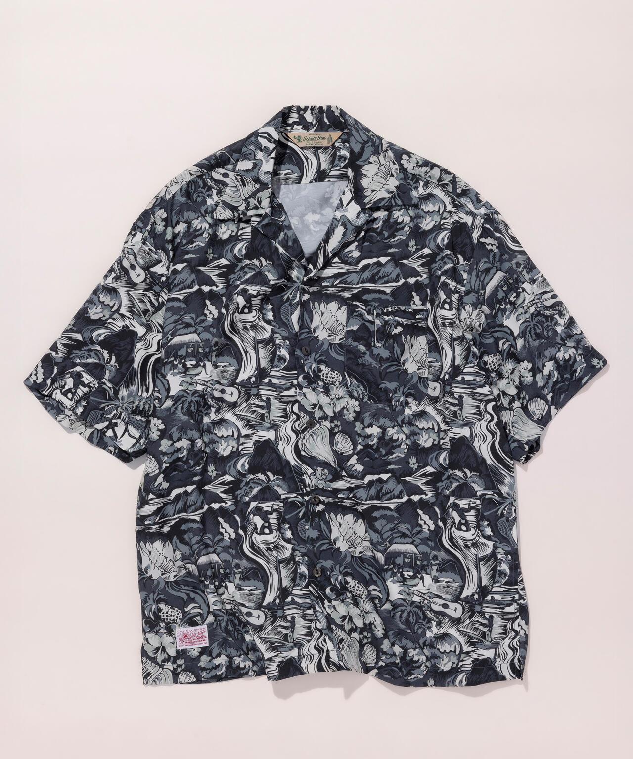 ×PJ/×パイナップルジュース WATER VALLEY RAYON SHIRT 人造絲襯衫