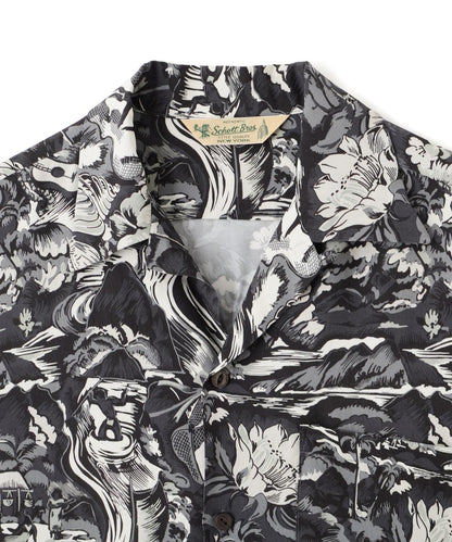 ×PJ/×パイナップルジュース WATER VALLEY RAYON SHIRT 人造絲襯衫