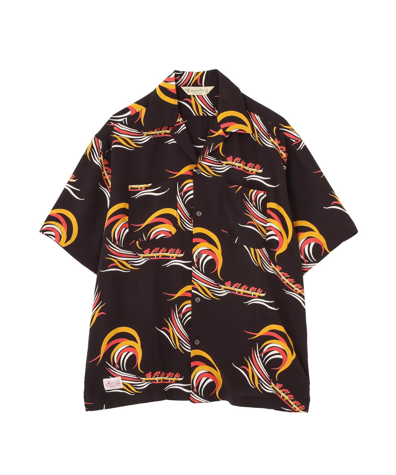 ×PJ/×パイナップルジュース BOAT RAYON SHIRT 人造絲襯衫