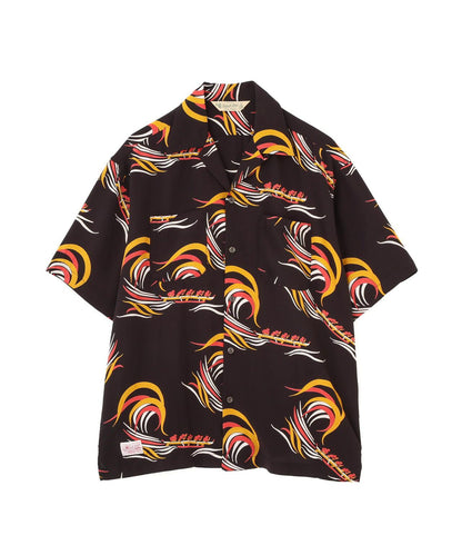 ×PJ/×パイナップルジュース BOAT RAYON SHIRT 人造絲襯衫
