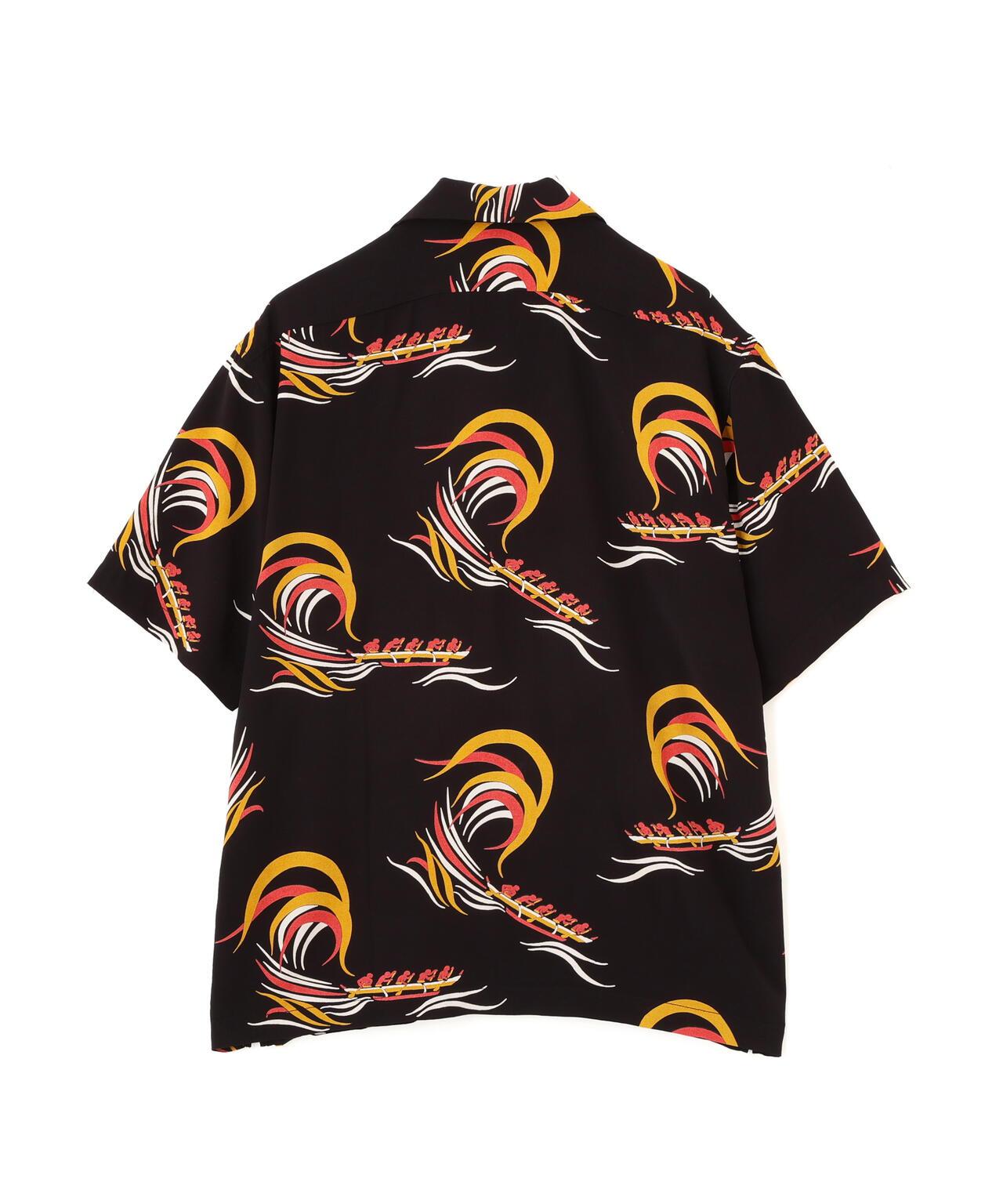 ×PJ/×パイナップルジュース BOAT RAYON SHIRT 人造絲襯衫
