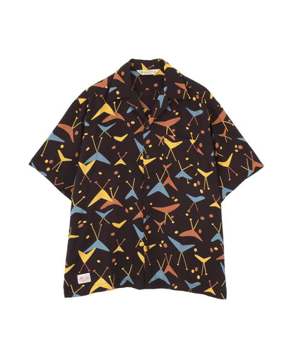 ×PJ/×パイナップルジュース ATOMIC RAYON SHIRT 原子圖案人造絲襯衫