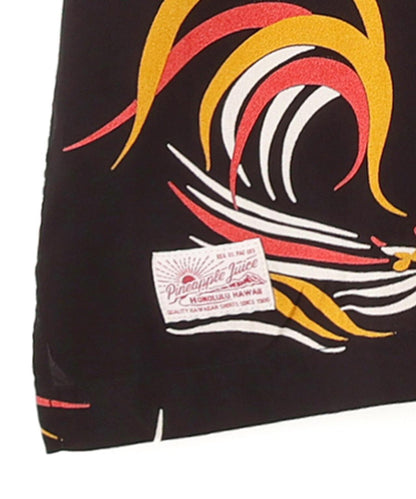×PJ/×パイナップルジュース BOAT RAYON SHIRT 人造絲襯衫
