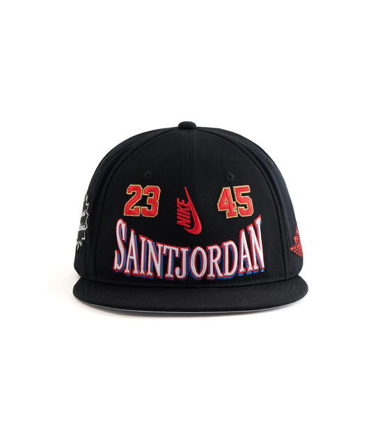 SAINT MICHAEL×JORDAN BRAND UJ PRO CAP S FB STM 黑色棒球帽