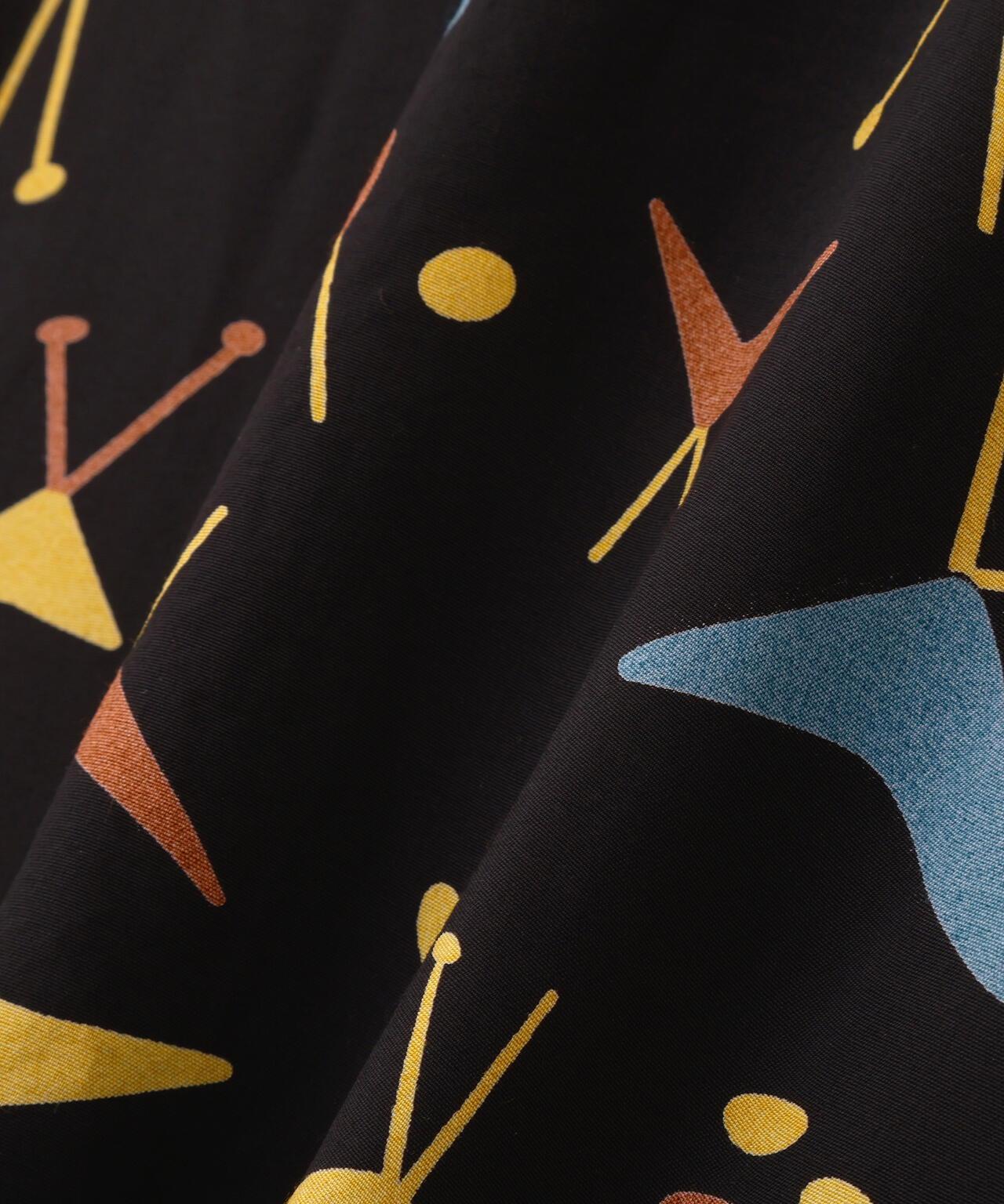 ×PJ/×パイナップルジュース ATOMIC RAYON SHIRT 原子圖案人造絲襯衫
