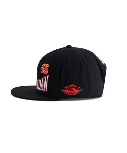 SAINT MICHAEL×JORDAN BRAND UJ PRO CAP S FB STM 黑色棒球帽