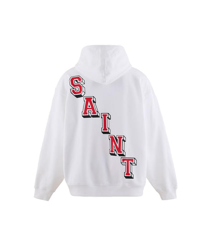SAINT MICHAEL×JORDAN BRAND MJ SM FLC HOODIE 連帽衛衣 WHITE款