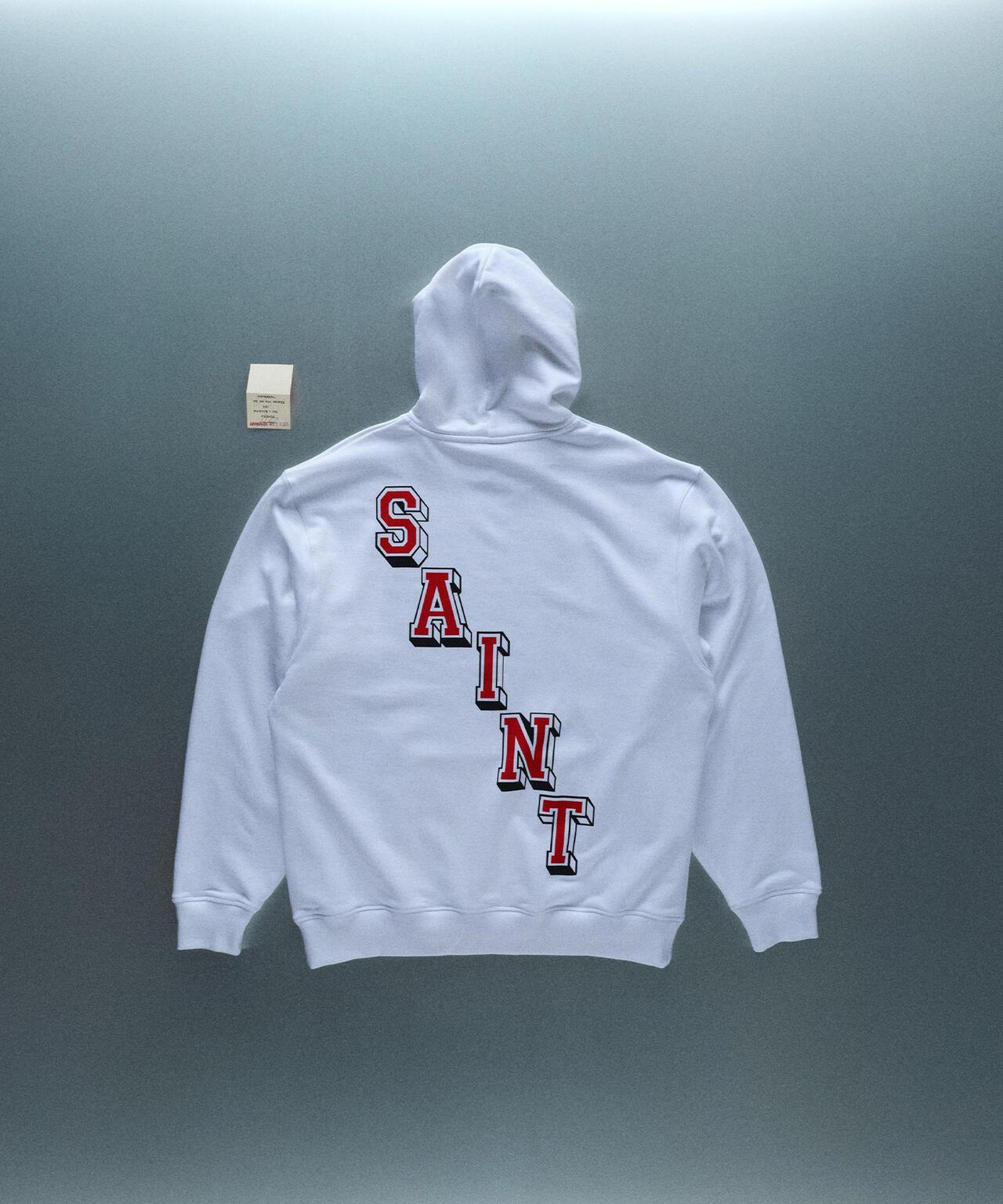 SAINT MICHAEL×JORDAN BRAND MJ SM FLC HOODIE 連帽衛衣 WHITE款