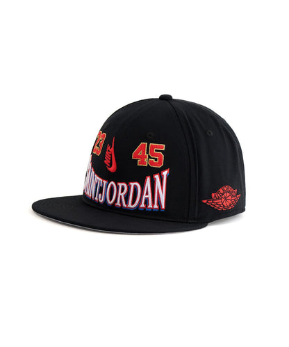 SAINT MICHAEL×JORDAN BRAND UJ PRO CAP S FB STM 黑色棒球帽