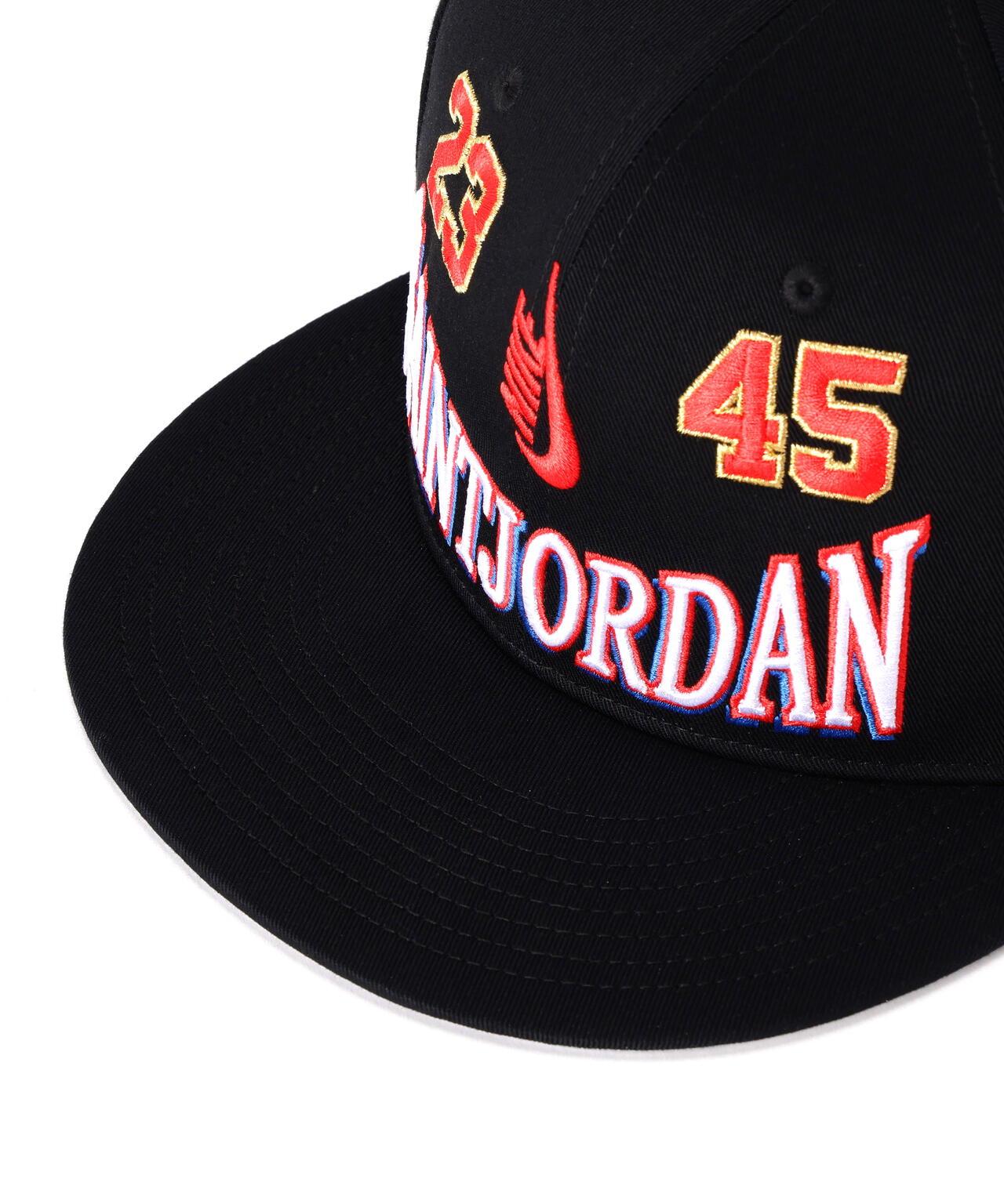 SAINT MICHAEL×JORDAN BRAND UJ PRO CAP S FB STM 黑色棒球帽