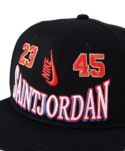 SAINT MICHAEL×JORDAN BRAND UJ PRO CAP S FB STM 黑色棒球帽