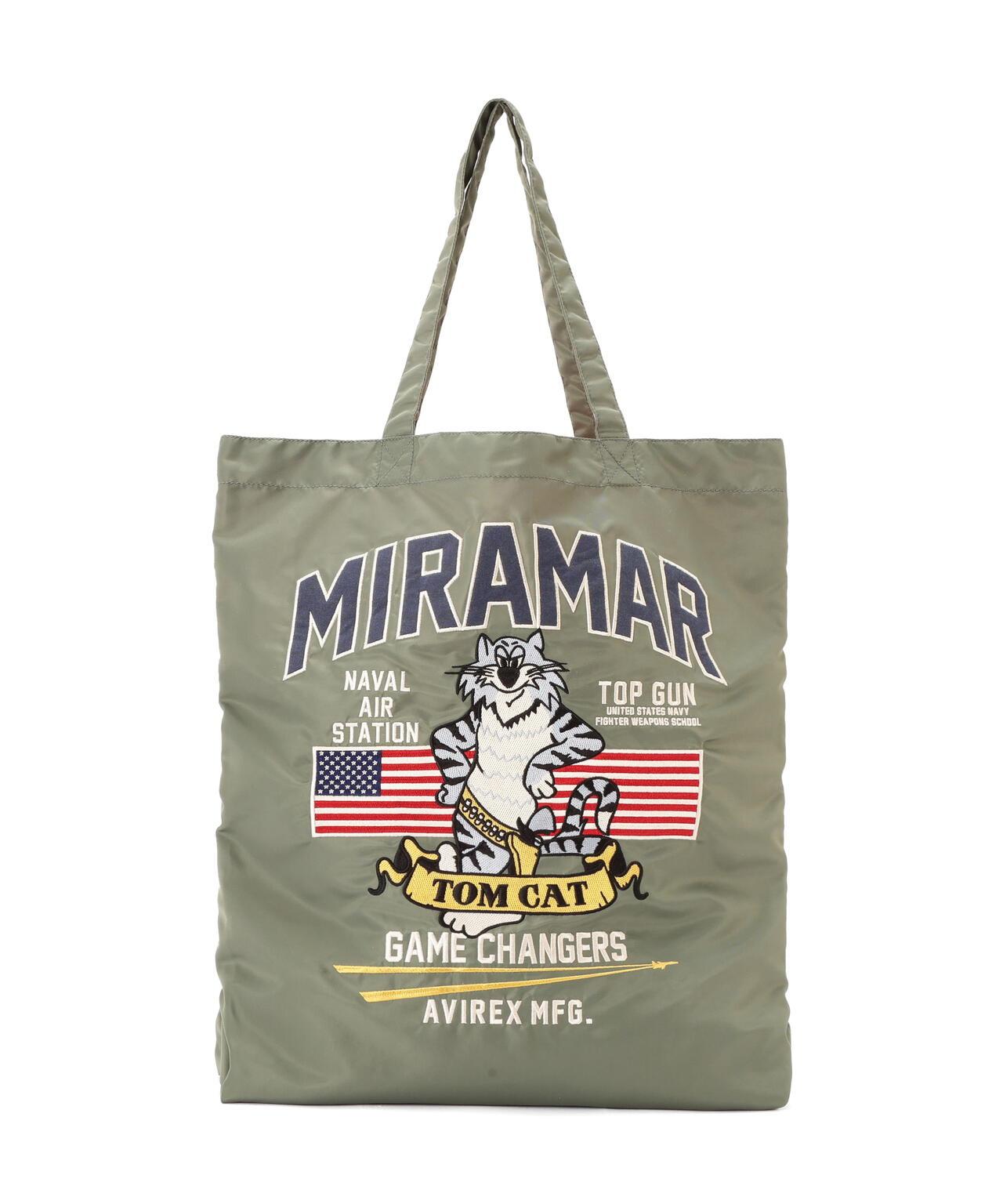 NYLON TOTE BAG TOM CAT 圖案 尼龍托特包