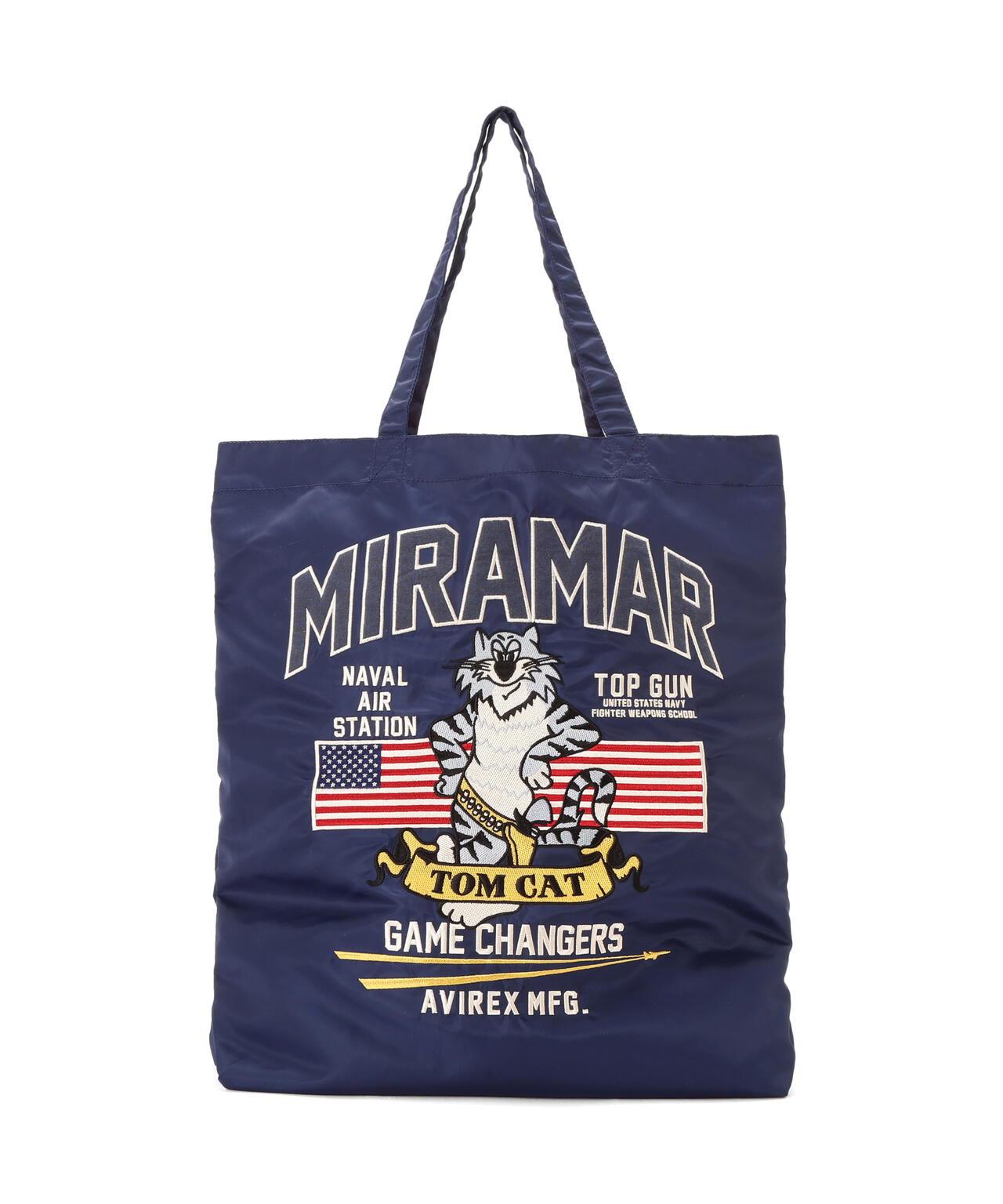 NYLON TOTE BAG TOM CAT 圖案 尼龍托特包