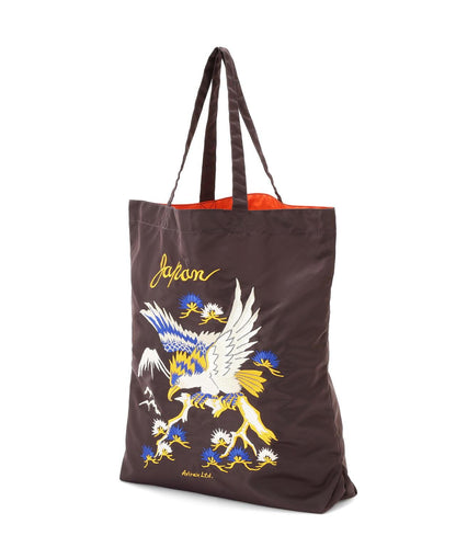 尼龍 EAGLE印花 托特包