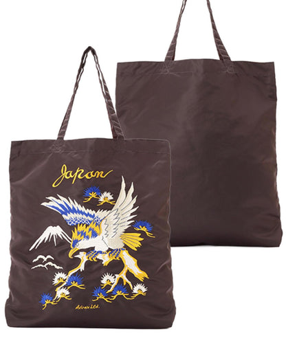 尼龍 EAGLE印花 托特包