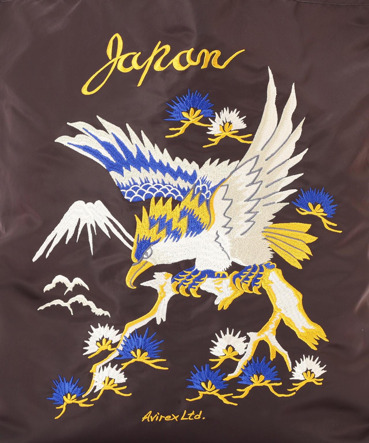尼龍 EAGLE印花 托特包