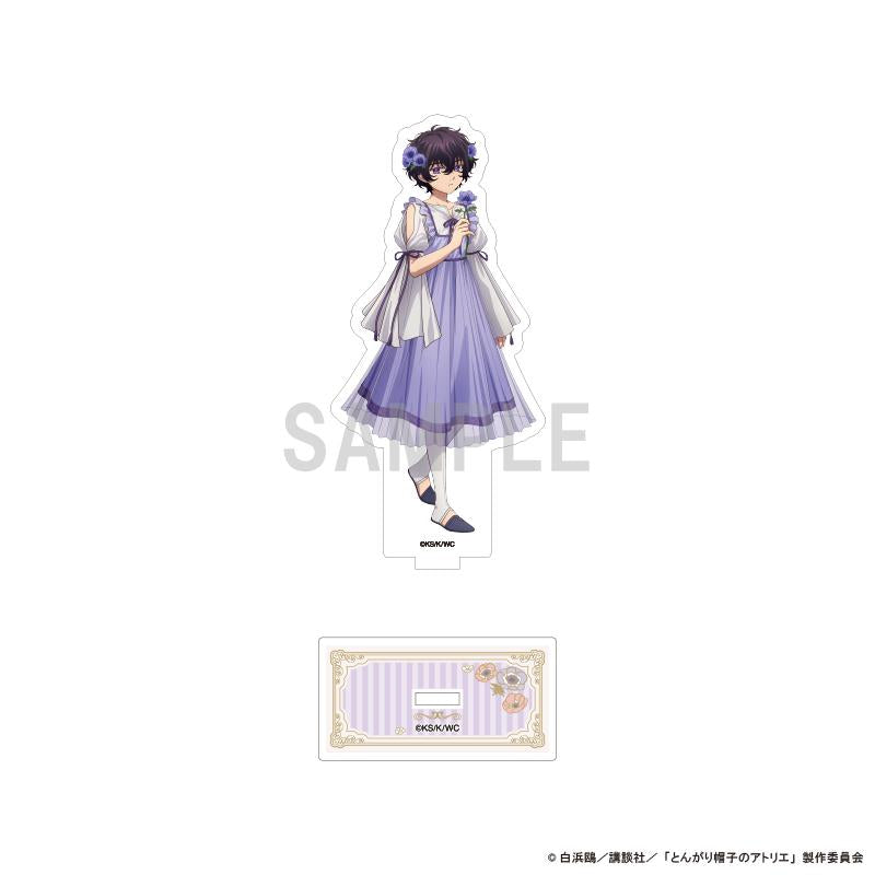 とんがり帽子のアトリエ（尖帽子的魔法工房） アガット 亞克力立牌 ドレスアップ＆フラワーver