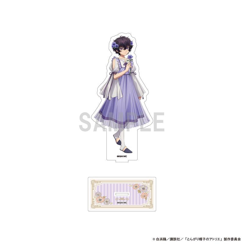とんがり帽子のアトリエ（尖帽子的魔法工房） アガット BIG亞克力立牌 ドレスアップ＆フラワーver