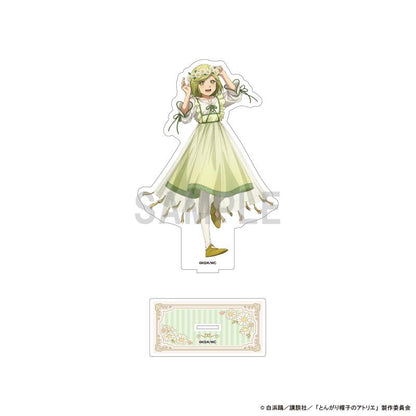 とんがり帽子のアトリエ（高帽子的魔法工房） ココ 大號亞克力立牌 ドレスアップ＆フラワーver
