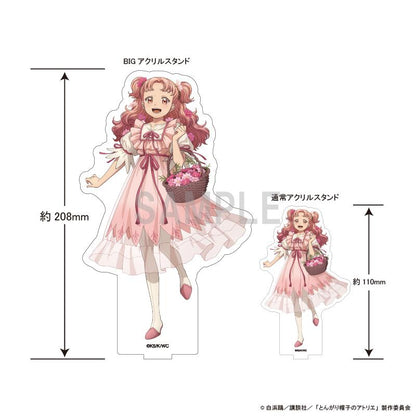 とんがり帽子のアトリエ（尖帽子的魔法工房） テティア 大號亞克力立牌 ドレスアップ＆フラワーver
