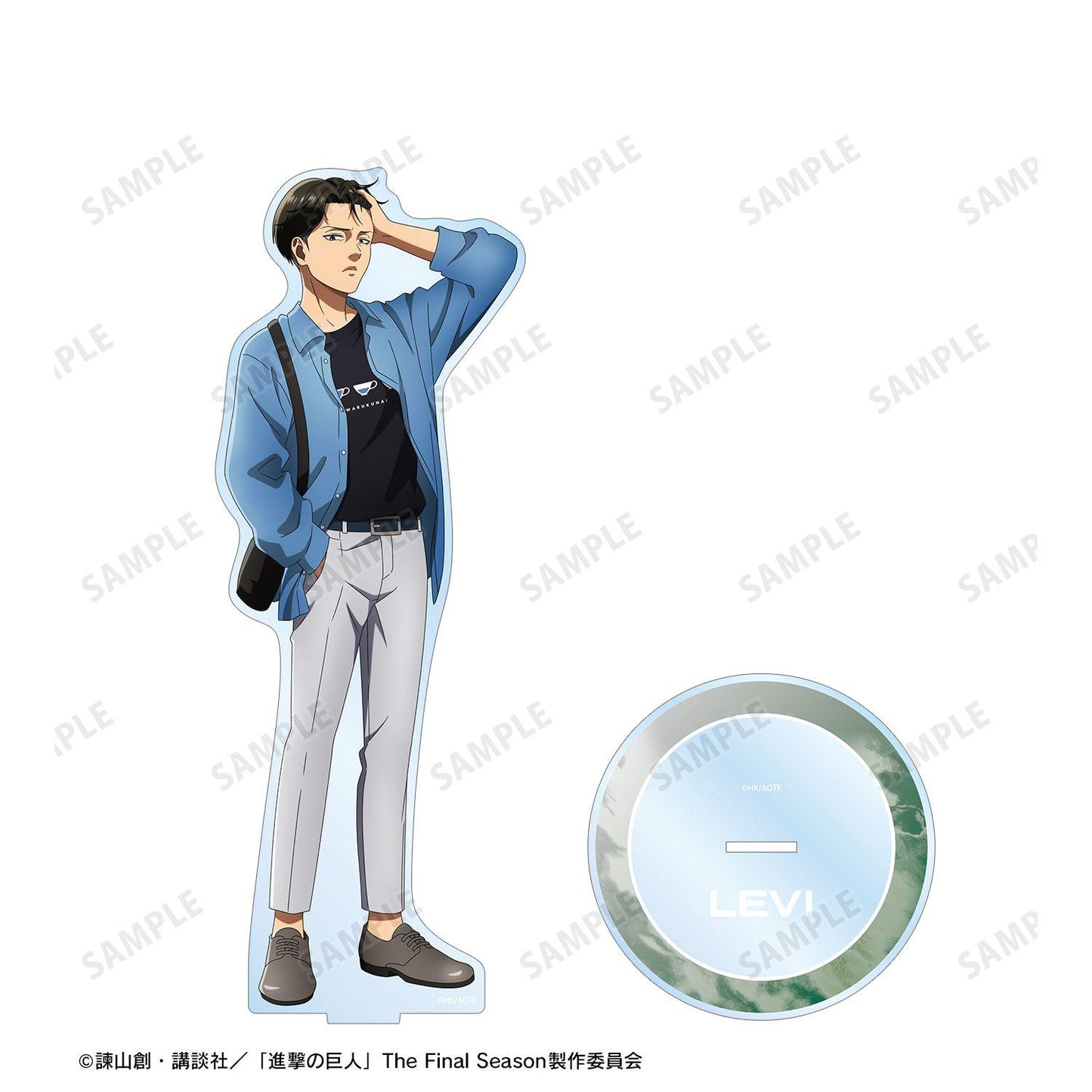 《進擊的巨人》（進擊的巨人） 描き下ろし系列 第2彈 リヴァイ 特大亞克力立牌 シミラールックver.