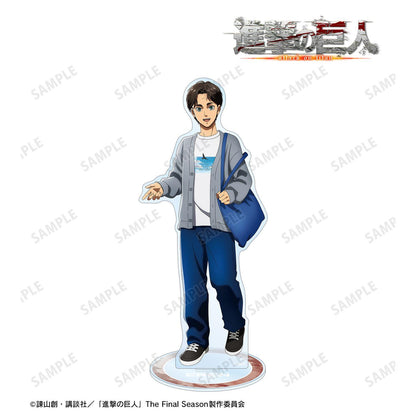 《進擊的巨人》 描き下ろし系列 第二彈 エレン 特大亞克力立牌 シミラールックver.