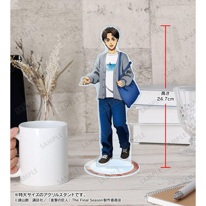 《進擊的巨人》 描き下ろし系列 第二彈 エレン 特大亞克力立牌 シミラールックver.