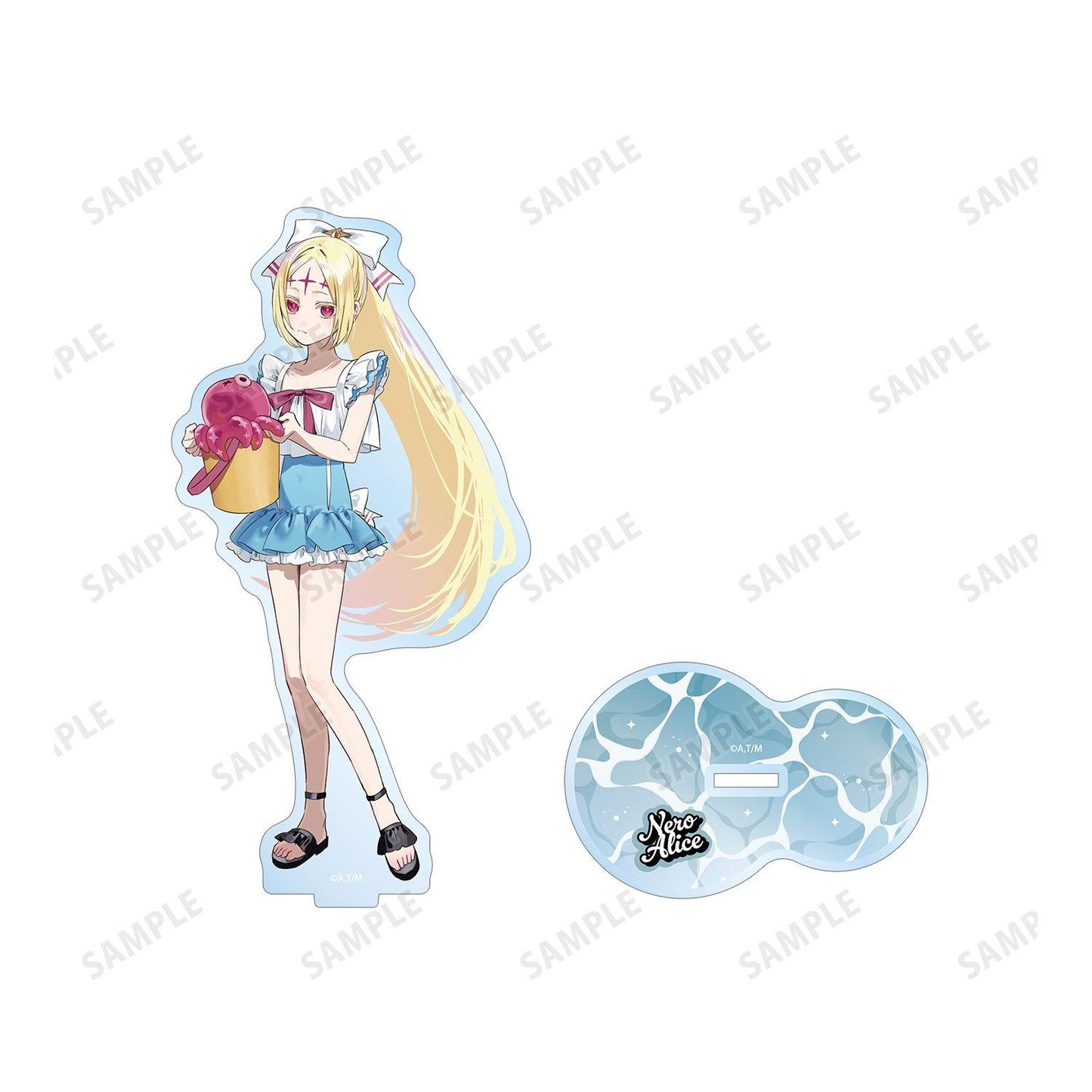 夢見る魔法少女（夢想成為魔法少女） 千種みのり插畫款 ネロアリス 大號亞克力立牌 水著ver.