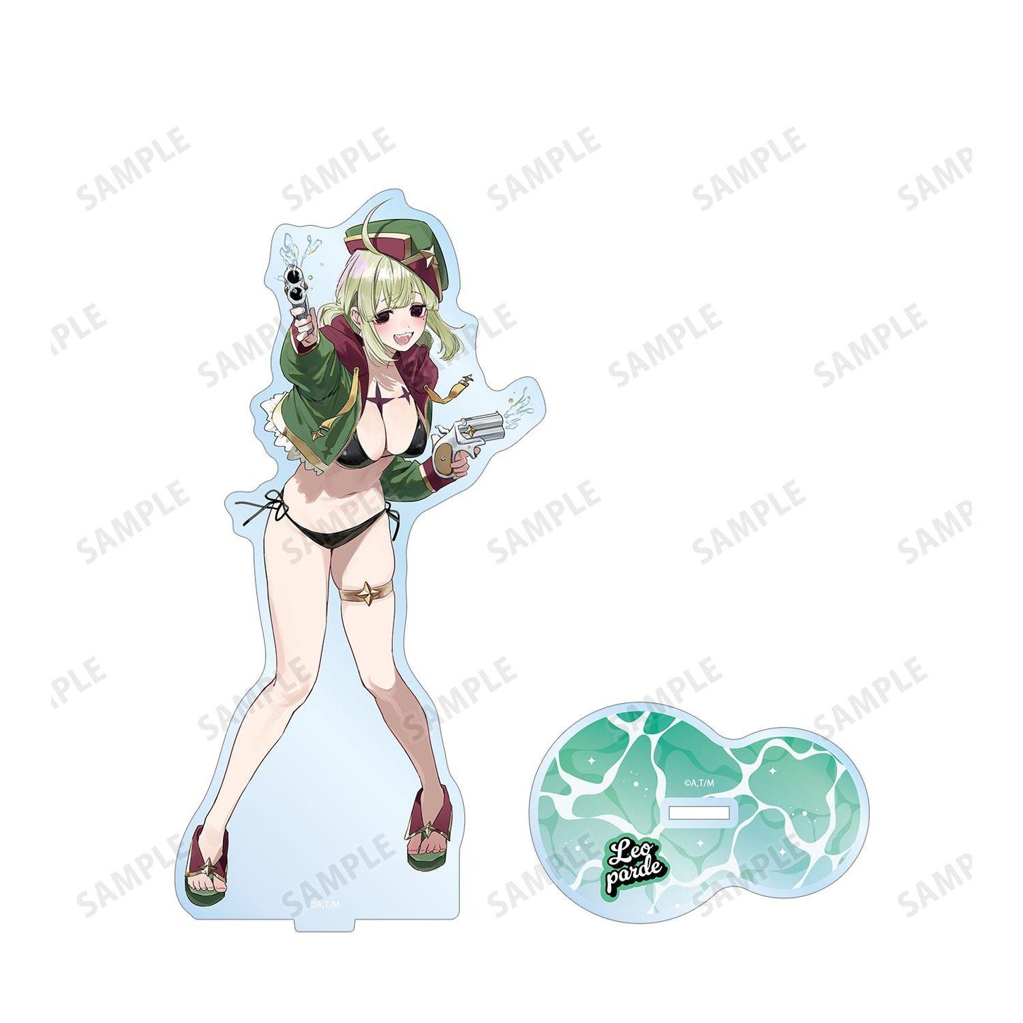 夢想成為魔法少女（夢想成為魔法少女） 第二版 レオパルト BIG亞克力立牌 水著ver.