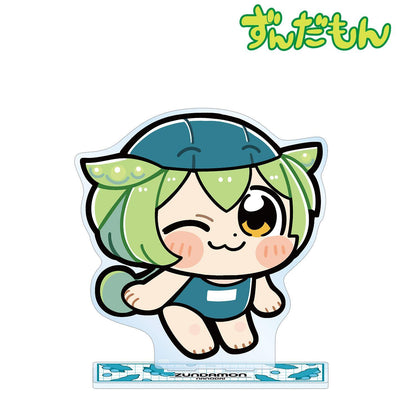 ずんだもん（ずんだもん） 大川ぶくぶ插畫系列 BIG亞克力立牌 ずんだもん スクールver.