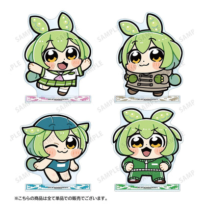ずんだもん 大川ぶくぶ插畫系列 ジャージずんだもんスクールver. 大號亞克力立牌