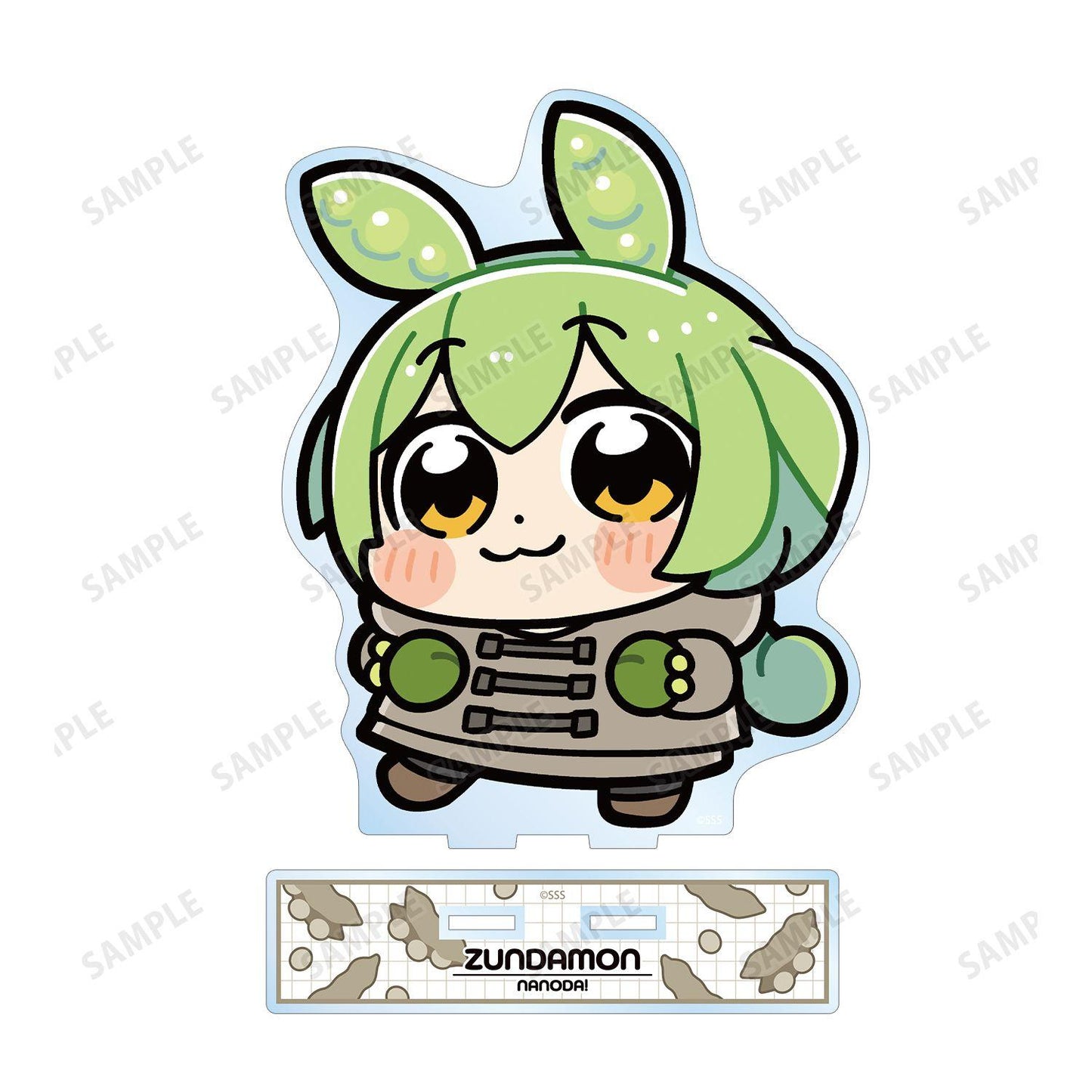 ずんだもん（ずんだもん） 冬服スクールver. BIGアクリルスタンド