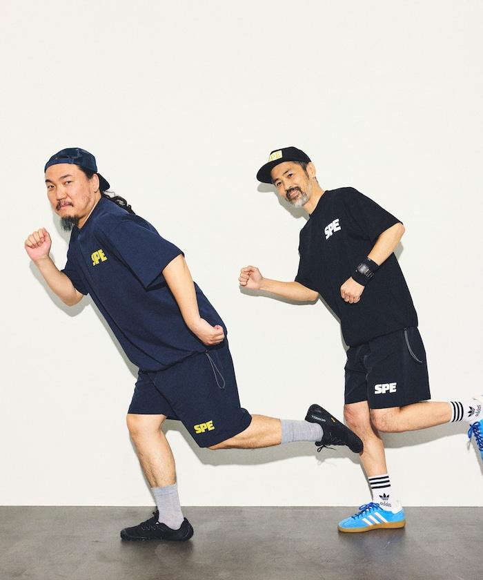 SPECIAL OTHERS ×FREAK'S STORE 反光logo印花 鬆緊腰 尼龍 休閒短褲