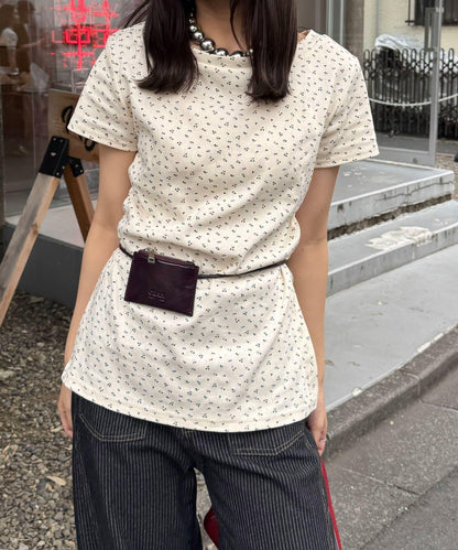 Ciaopanic 小碎花側邊紐扣上衣