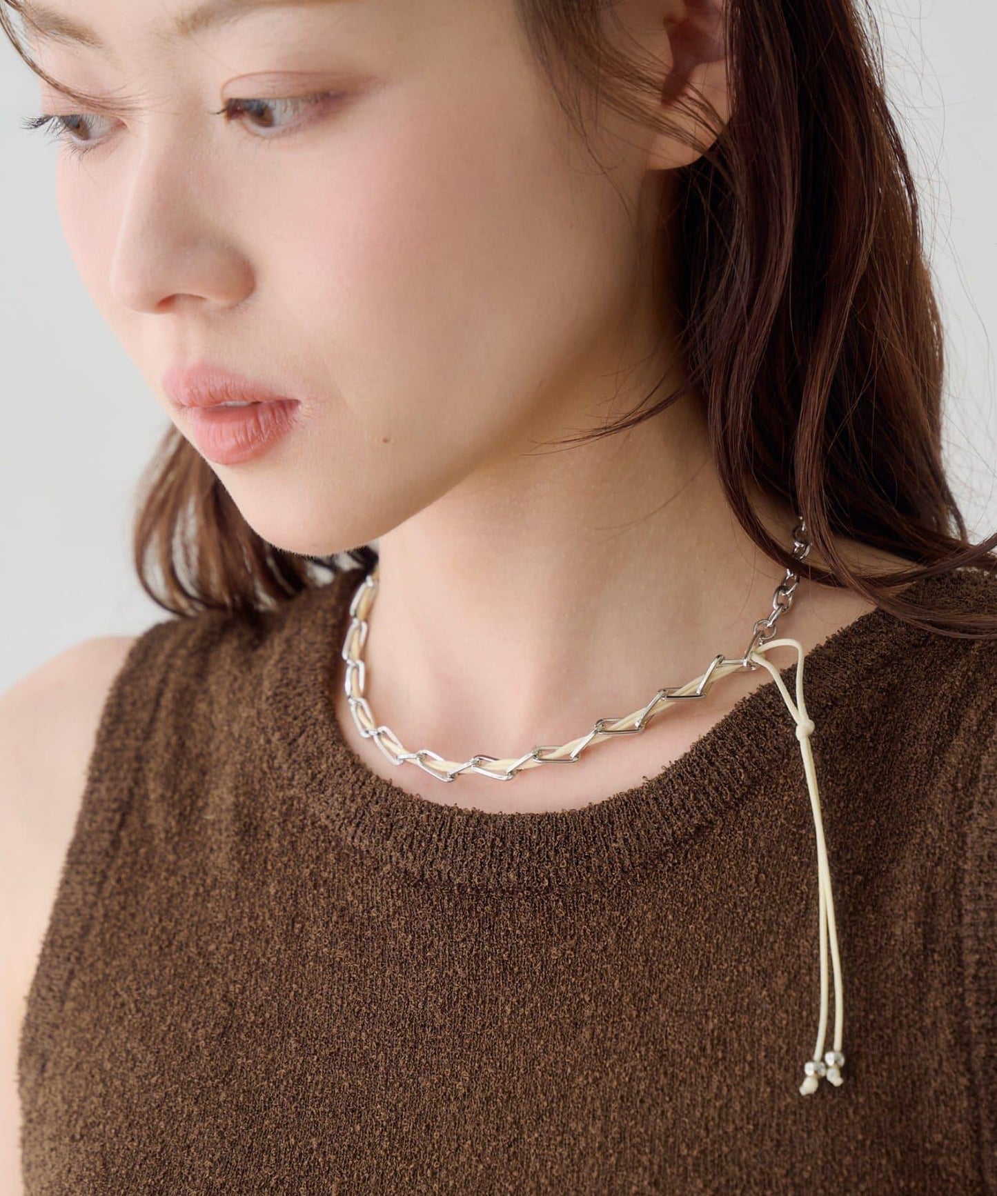 Kastane fiw. 扭曲鏈條項鍊