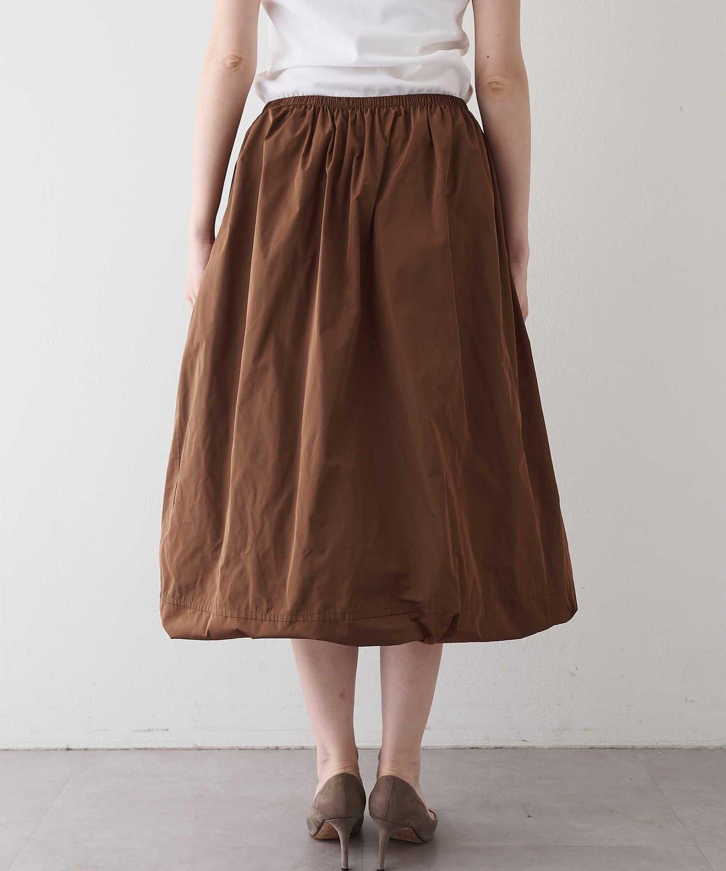 GEMINI 塔夫綢 2way設計 半身裙