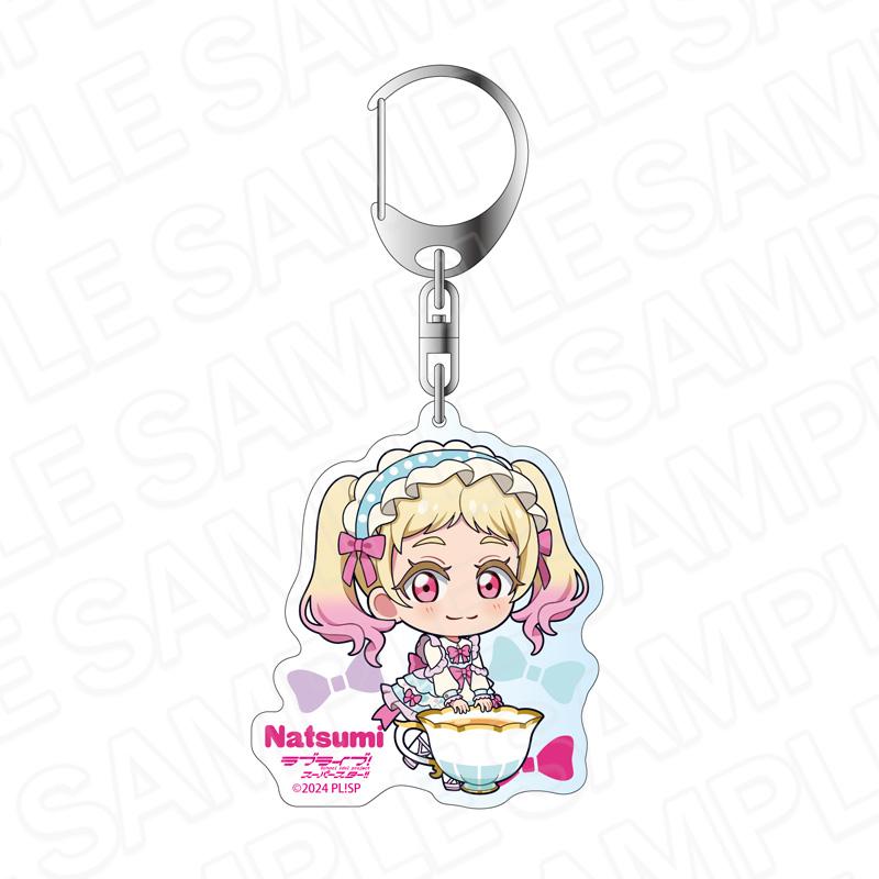 ラブライブ!スーパースター!!（學園偶像計劃Superstar!!） 下午茶Q版系列 鬼塚夏美 亞克力鑰匙扣 ver.款