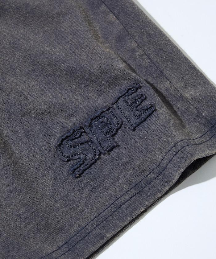 SPECIAL OTHERS ×FREAK'S STORE 復古做舊風 損壞效果Logo 鬆緊短褲