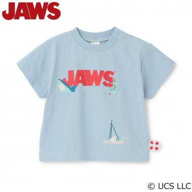 JAWS（大白鯊） 涼感圖案短袖T恤 網絡限定