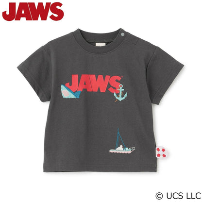 JAWS（大白鯊） 涼感圖案短袖T恤 網絡限定