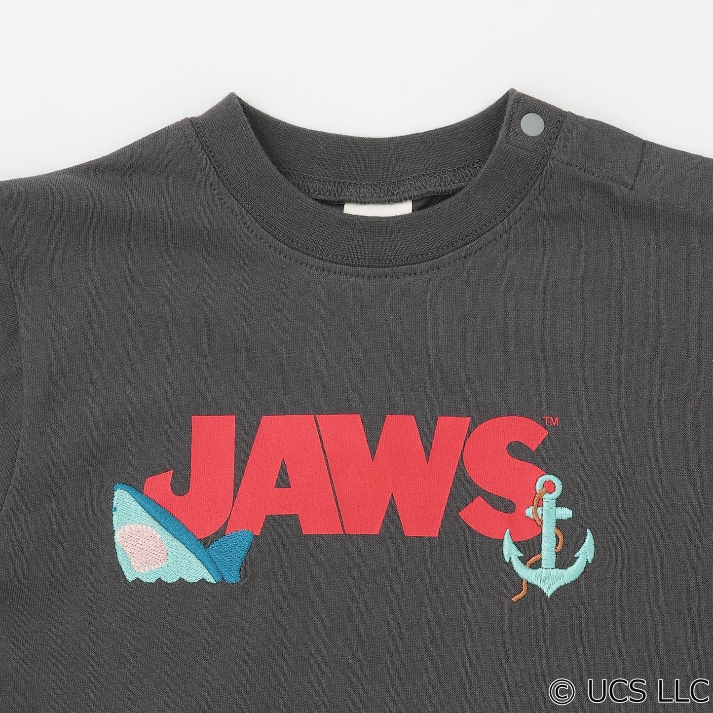 JAWS（大白鯊） 涼感圖案短袖T恤 網絡限定