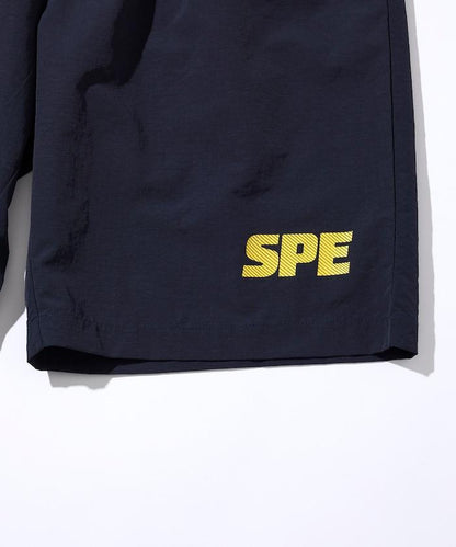 SPECIAL OTHERS ×FREAK'S STORE 反光logo印花 鬆緊腰 尼龍 休閒短褲