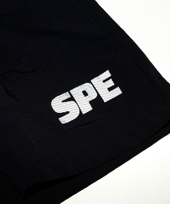 SPECIAL OTHERS ×FREAK'S STORE 反光logo印花 鬆緊腰 尼龍 休閒短褲