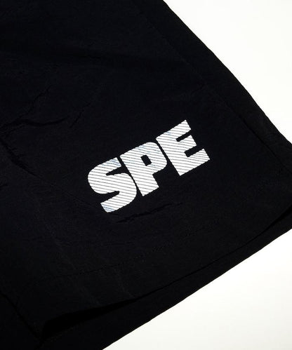 SPECIAL OTHERS ×FREAK'S STORE 反光logo印花 鬆緊腰 尼龍 休閒短褲