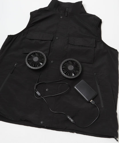 COOLING FAN STAND VEST 冷感風扇馬甲