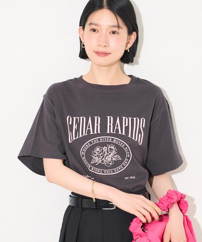花卉印花T恤