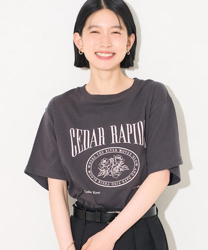 花卉印花T恤