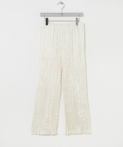 Studio Doe 緞面褶皺休閒褲