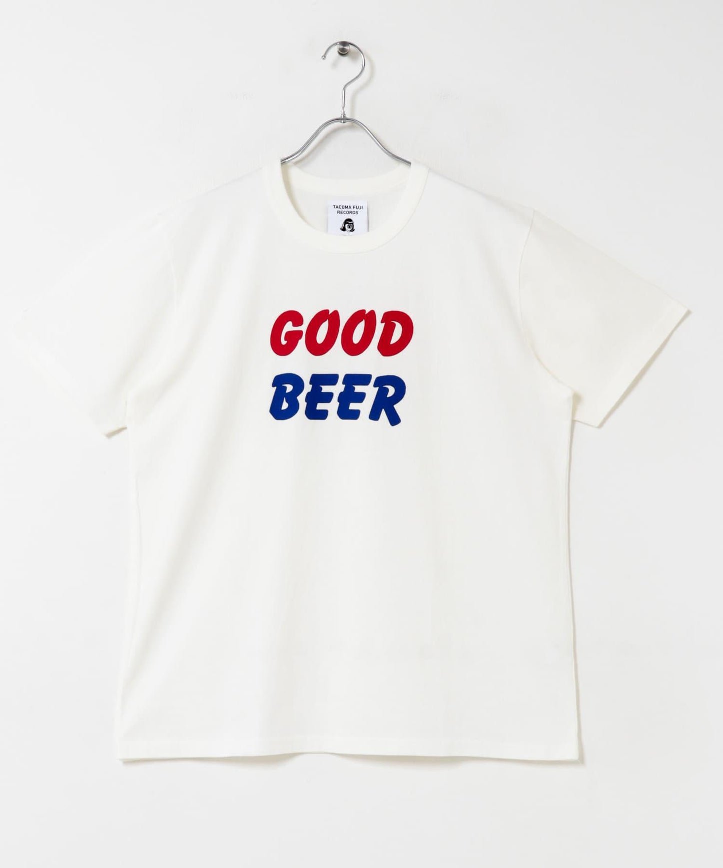 TACOMA FUJI RECORDS GOOD BEER 字母印花 T恤